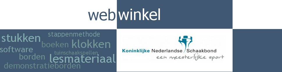 De webwinkel van de Koninklijke Nederlandse Schaakbond KNSB