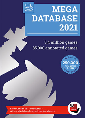 DVD Chessbase Mega Database 2021