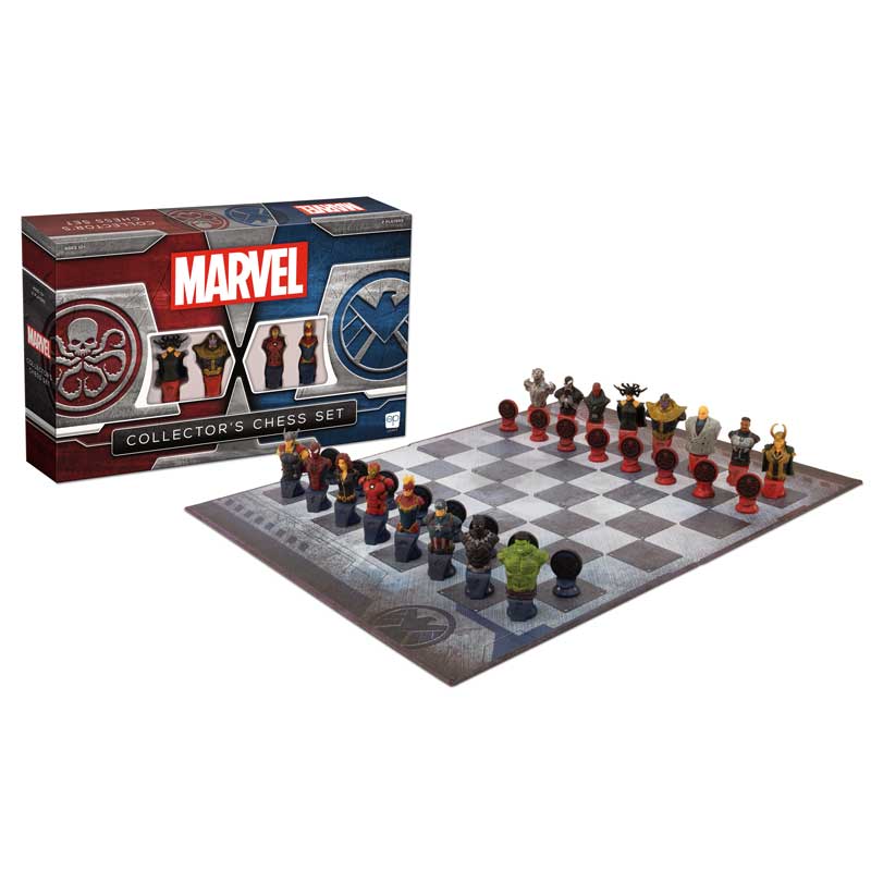 Invloed beweging vliegtuigen Marvel chess - Webwinkel Schaakbond