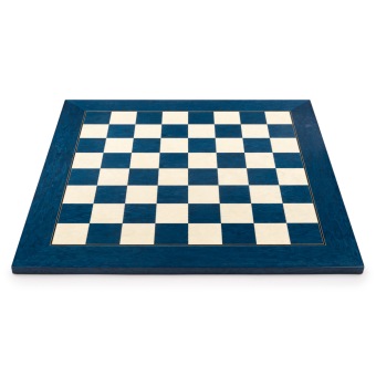 Schaakbord Blauw Deluxe - Ferrer