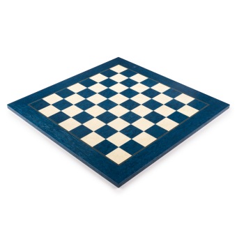 Schaakbord Blauw Deluxe - Ferrer