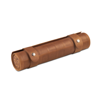 Magnetische leren oprolbare schaakset - Melia games