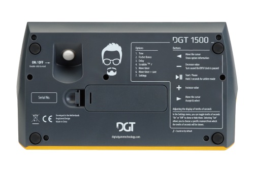 DGT 1500 Schaakklok - GothamChess Editie