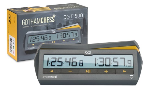 DGT 1500 Schaakklok - GothamChess Editie