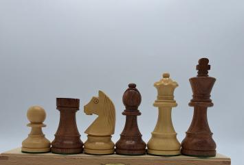 Klassieke schaakstukken Staunton 6 - Zwart of Bruin
