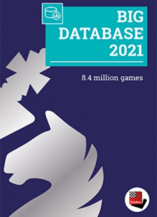 DVD Chessbase Big Database 2021 