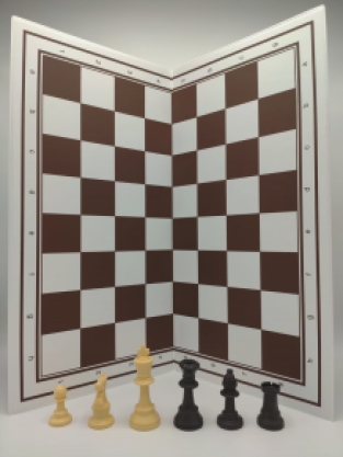 Club chessset, leaded