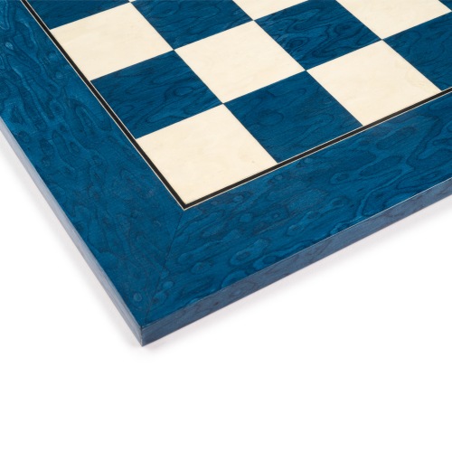 Schaakbord Blauw Deluxe - Ferrer