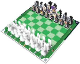 Het verhaal van Koning schaak
