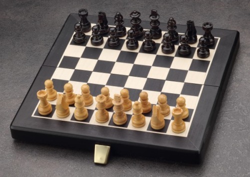 Luxury magnetic chess Ahorn / Wild Service - 19 mm