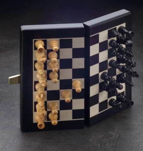 Luxury magnetic chess Ahorn / Wild Service - 19 mm