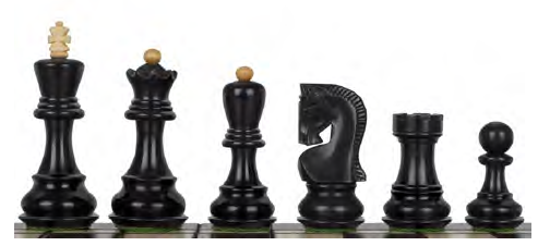 Schaakstukken 'Zagreb' KH 90 mm